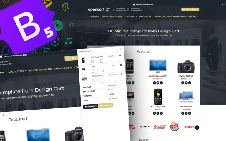 Budowanie sklepu internetowego z OpenCart – moje pierwsze kroki