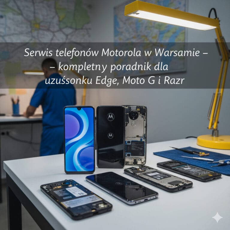 Serwis telefonów Motorola w Warszawie – kompletny poradnik dla użytkowników Edge, Moto G i Razr