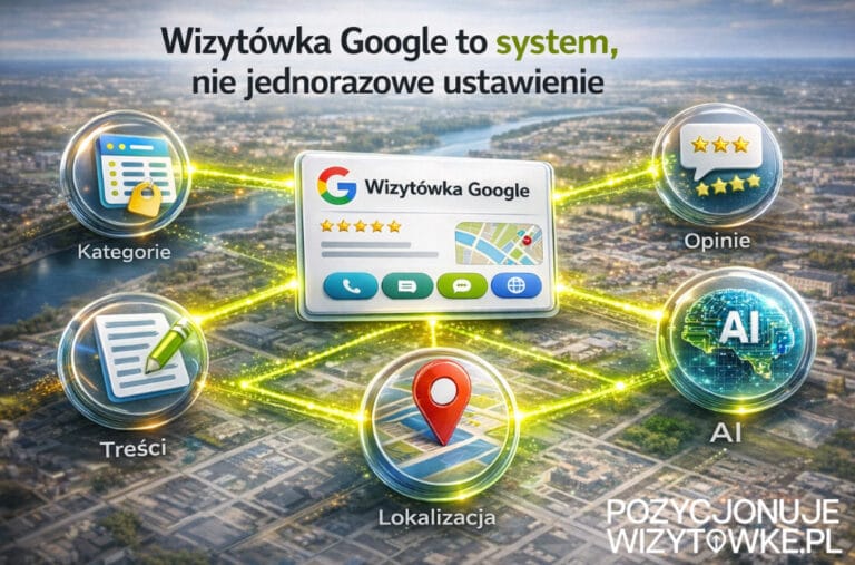 Jak działa pozycjonowanie wizytówki Google w Mapach Google i dlaczego TOP3 ma znaczenie?